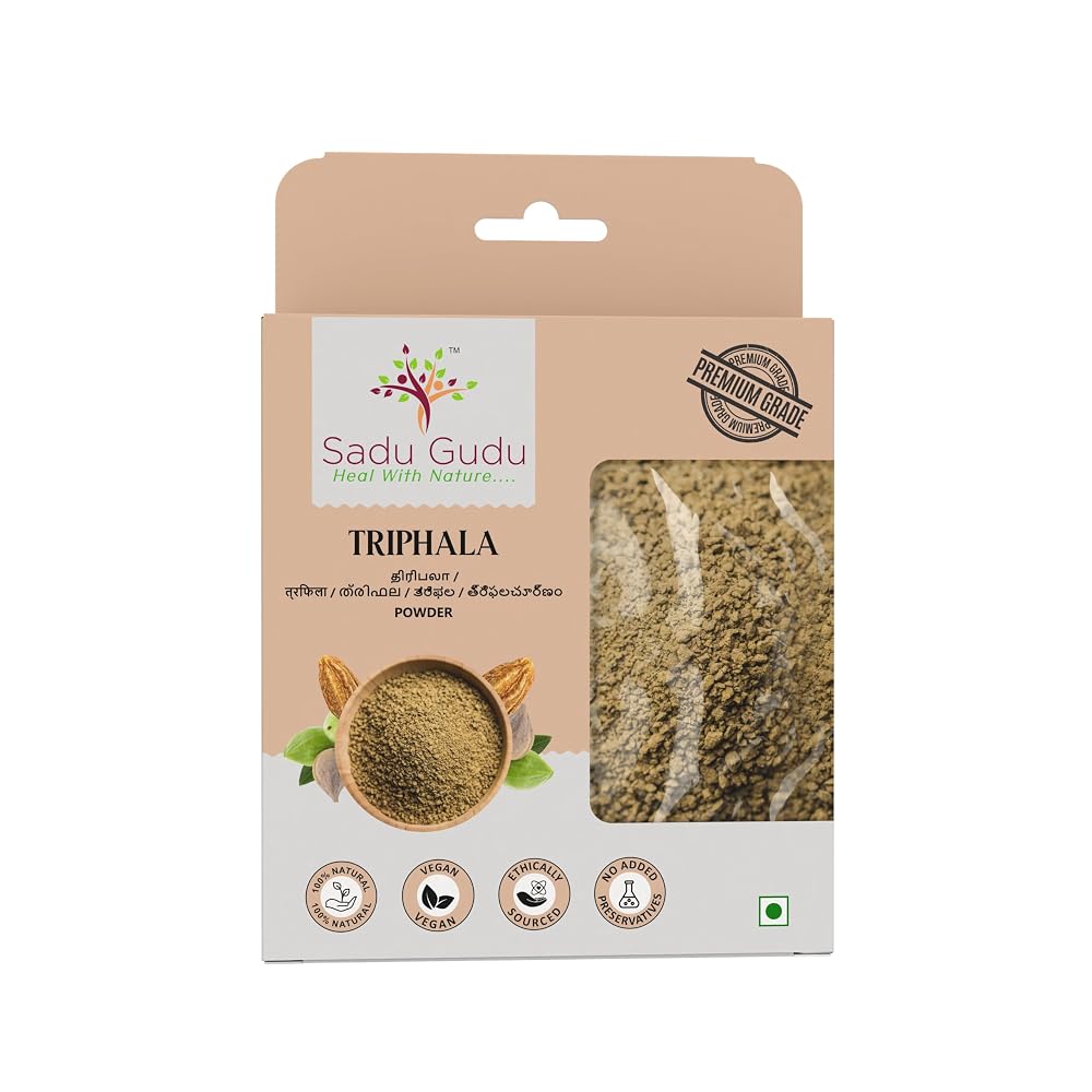 Sadu Gudu Triphala Powder - 100g - image 4
