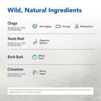 NORTH AMERICAN HERB & SPICE ChagaMilk Drink Mix - 36 Servings - image 3