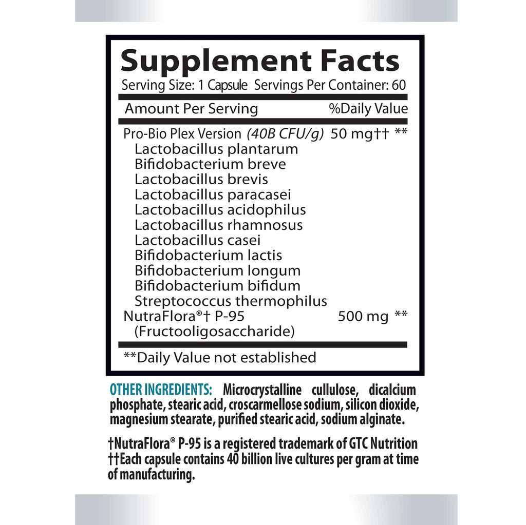 PRIVATE LABEL Probiotic Complex 500 mg - 180 Capsules - image 5