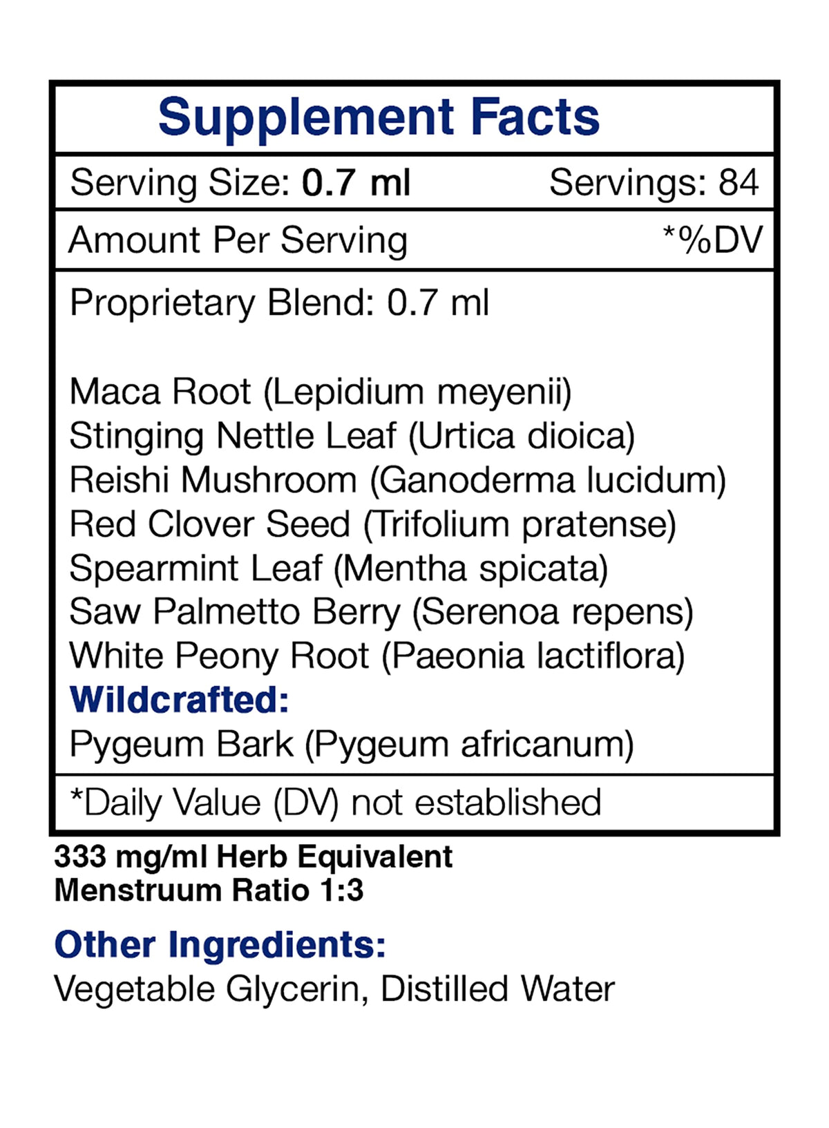 Secrets of the Tribe Prosta Vigor Alcohol-Free