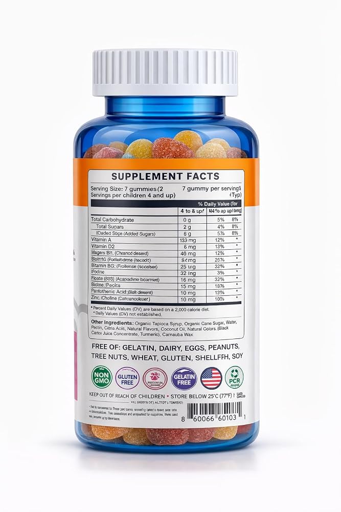 Wellrite Kids Multivitamin Gummies for Growth & Immunity - 60 Count - image 3