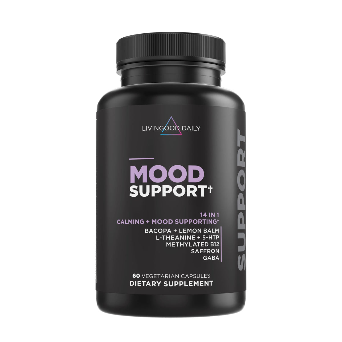 Livingood Daily 14-in-1 Mood Support Supplement - 60 Capsules