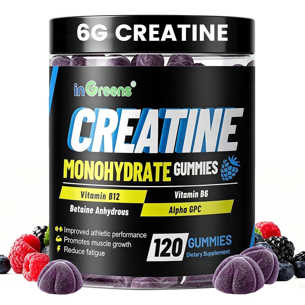 inGreens Creatine Monohydrate Gummies