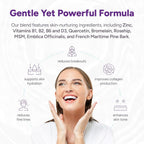 Clear AF Clear Skin Supplement with Ceramides & Zinc - 30 Capsules - image 2
