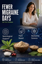 Naticura Migratone Migraine Relief with Magnesium & B2 - 120 Capsules - image 6