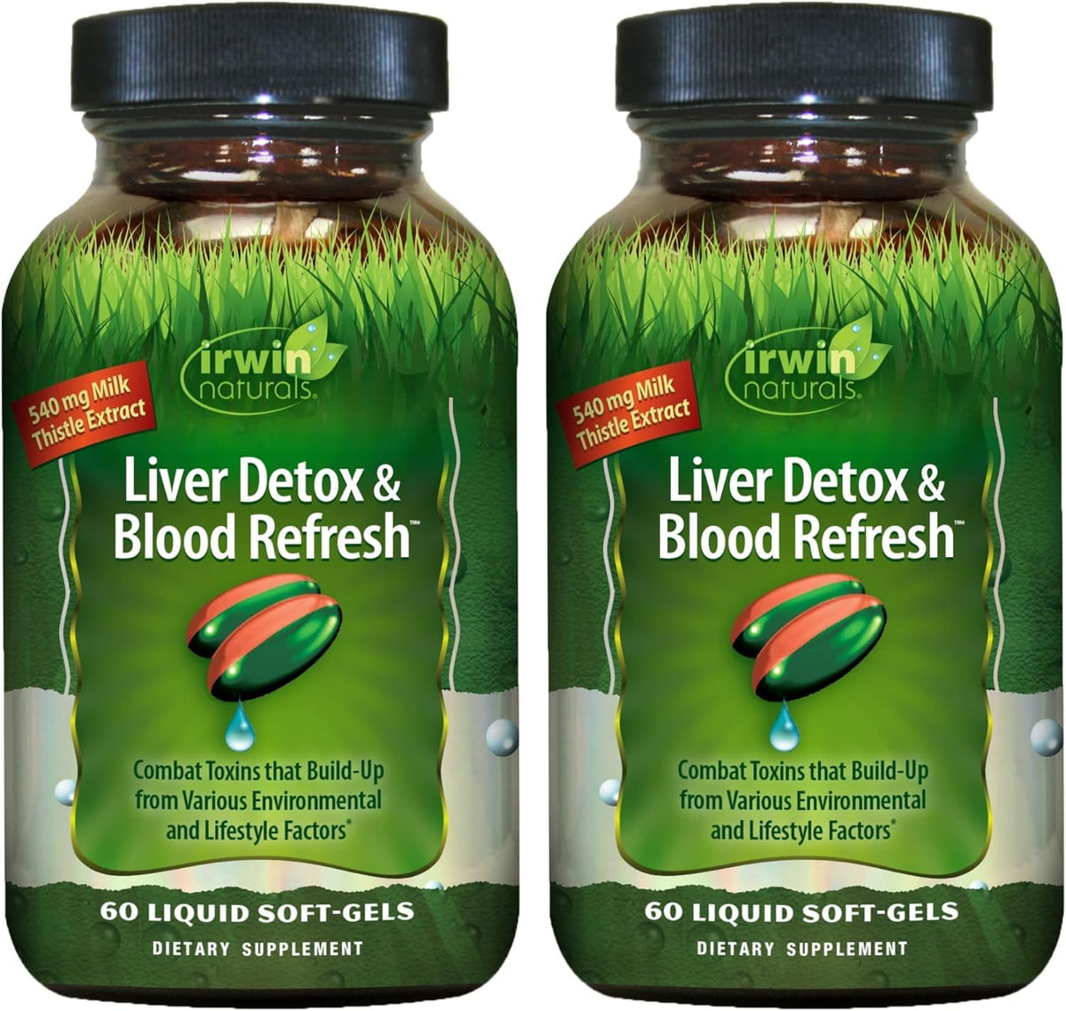 Irwin Naturals Liver Detox & Blood Refresh with Milk Thistle - 120 Softgels