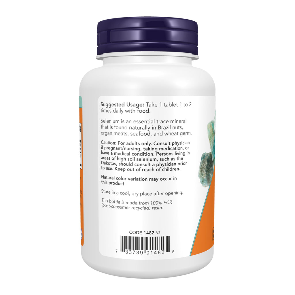 Now Supplements, Selenium (L-Selenomethionine) 100 mcg, Essential