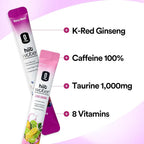 HIITWATER Pink Lemon Energy Sticks Powder - 10 Pack - image 3