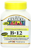FADSOON 21st Century B-12 5000 mcg Sublingual Tablets - 220 Count