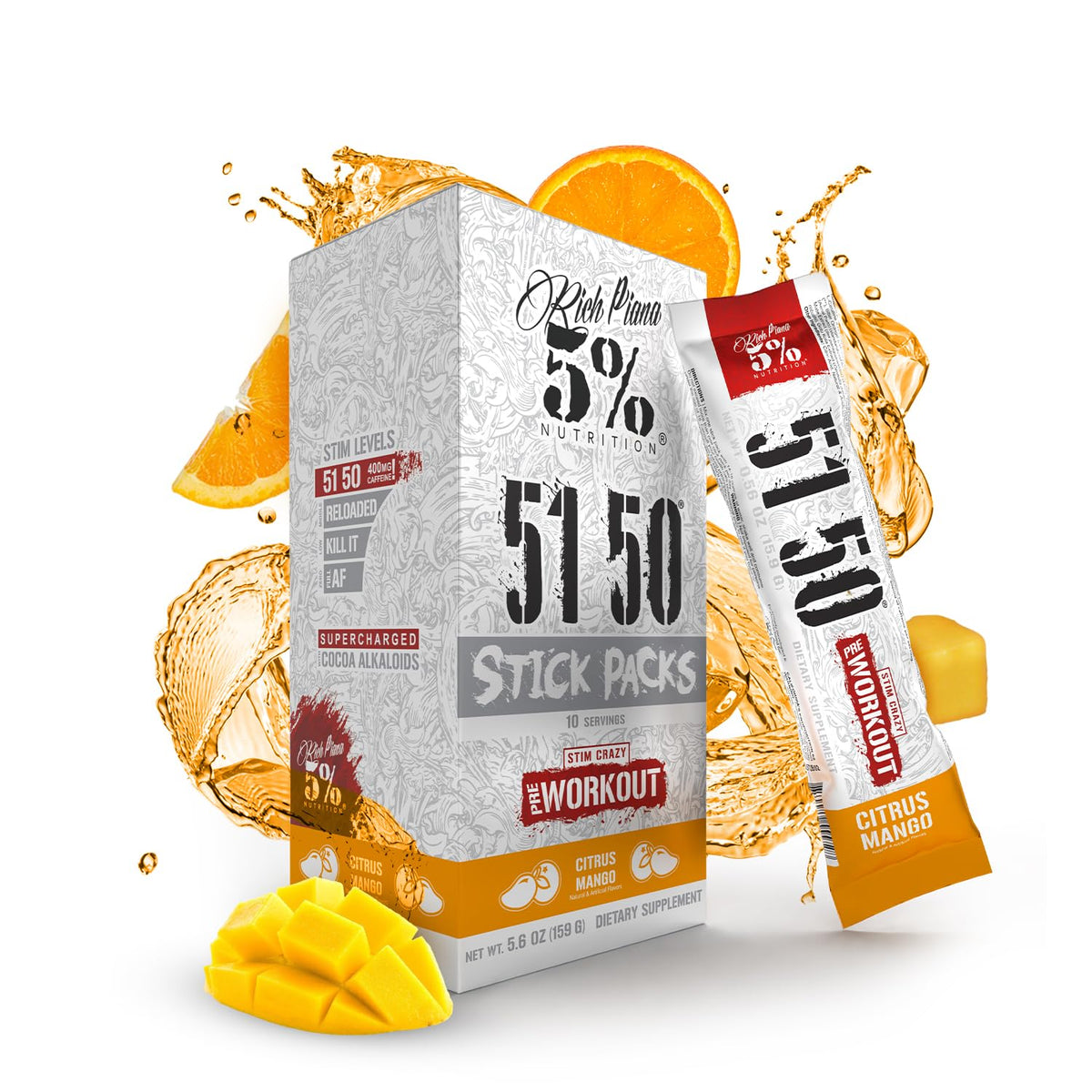 5% Nutrition 5150 High Stim Pre Workout Powder