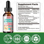 Hovika Liposomal Glutathione Supplement 2000mg