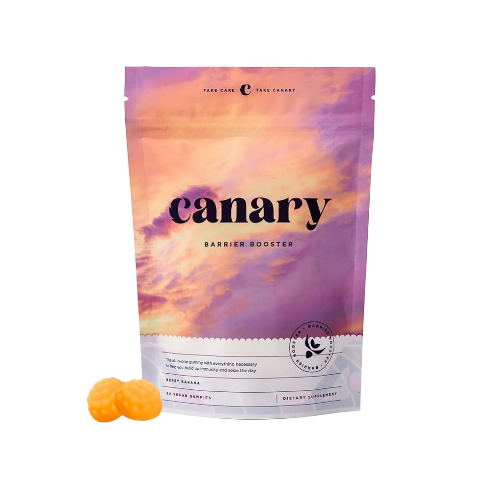 Canary Barrier Booster Vitamin A, D, K & Zinc - 60 Gummies