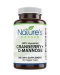 Nature's Garden Essentials Cranberry + D-Mannose - 60 Vegetarian Capsules