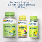 SOLARAY Organic Burdock Root 970 mg - 100 Capsules - image 6