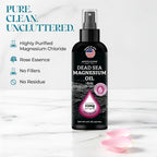 Aromasong Pure Magnesium Oil Spray Rose Scent - 8 oz - image 3