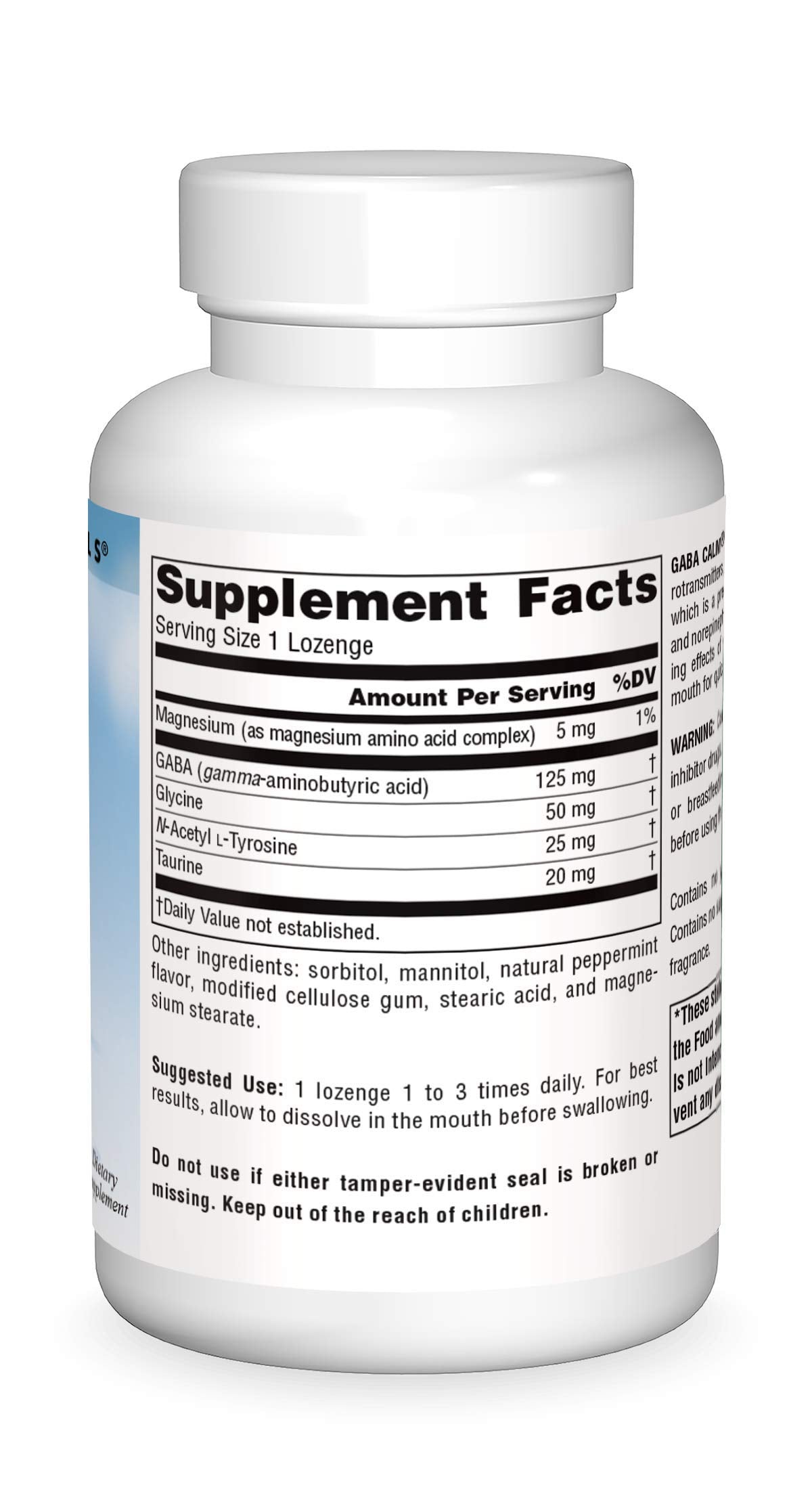 Source Naturals GABA Calm, Peppermint