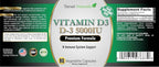 Tarsal Naturals Vitamin D3 5000 IU Capsules - 90 Capsules - image 4