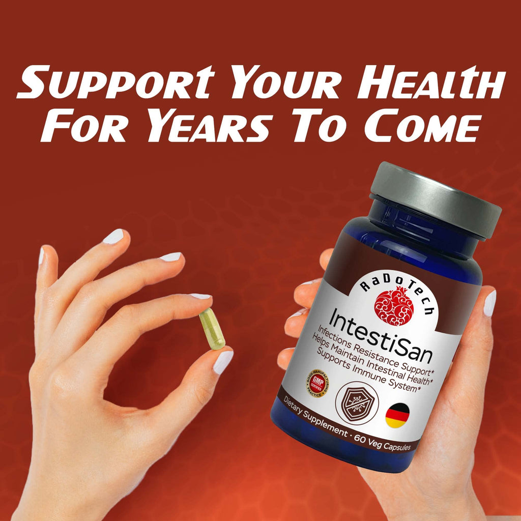 RaDoTech IntestiSan Olive Leaf Extract Immune Support - 60 Capsules - image 8