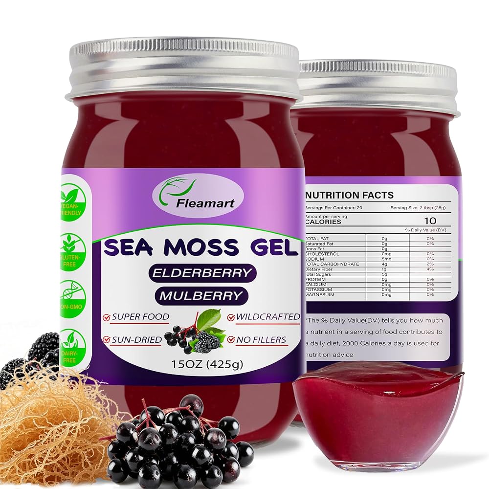 Fleamart Sea Moss Gel 15 OZ