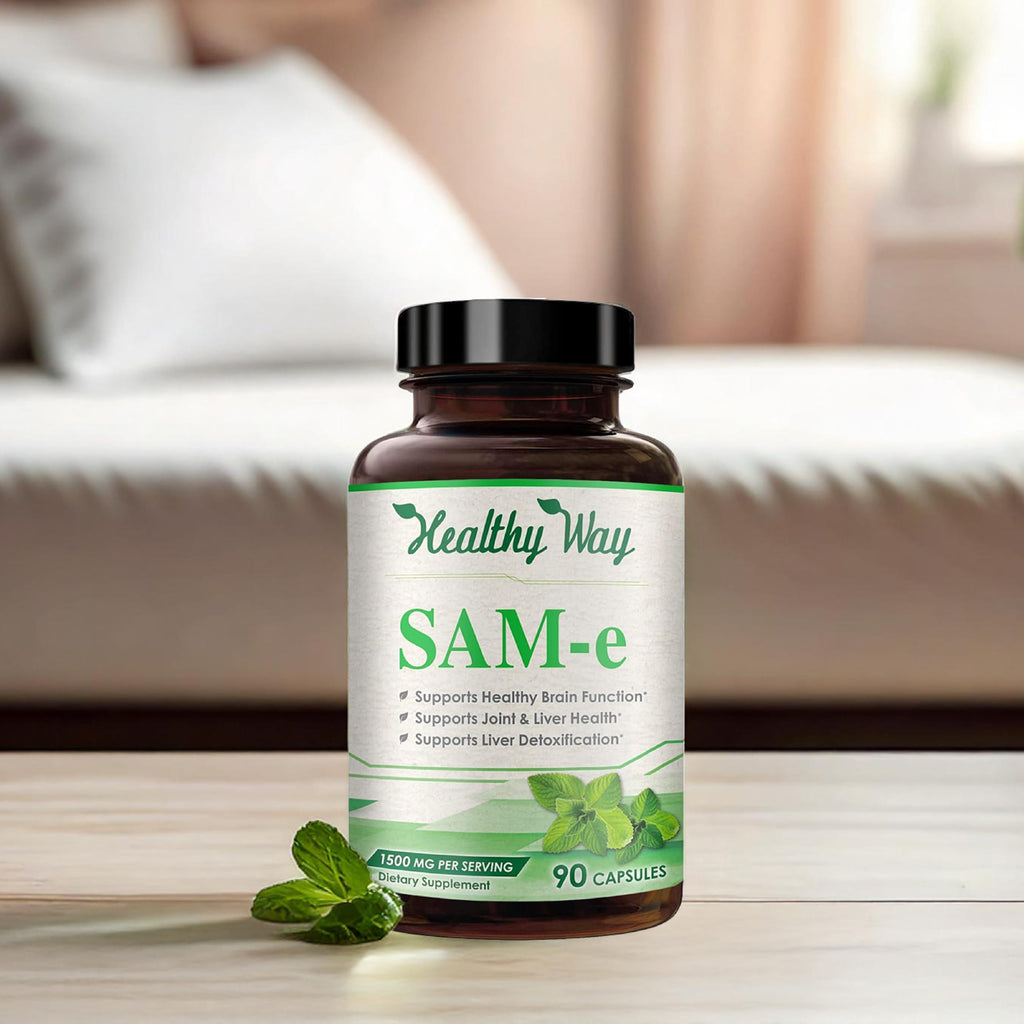 HealthyWayRx SAM-e 1500mg Supplement - 90 Capsules - image 7