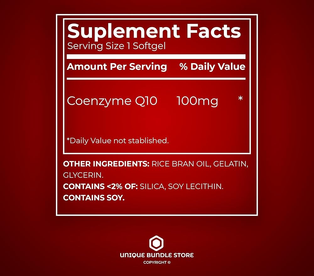 Unique Bundle Store CoQ10 100mg