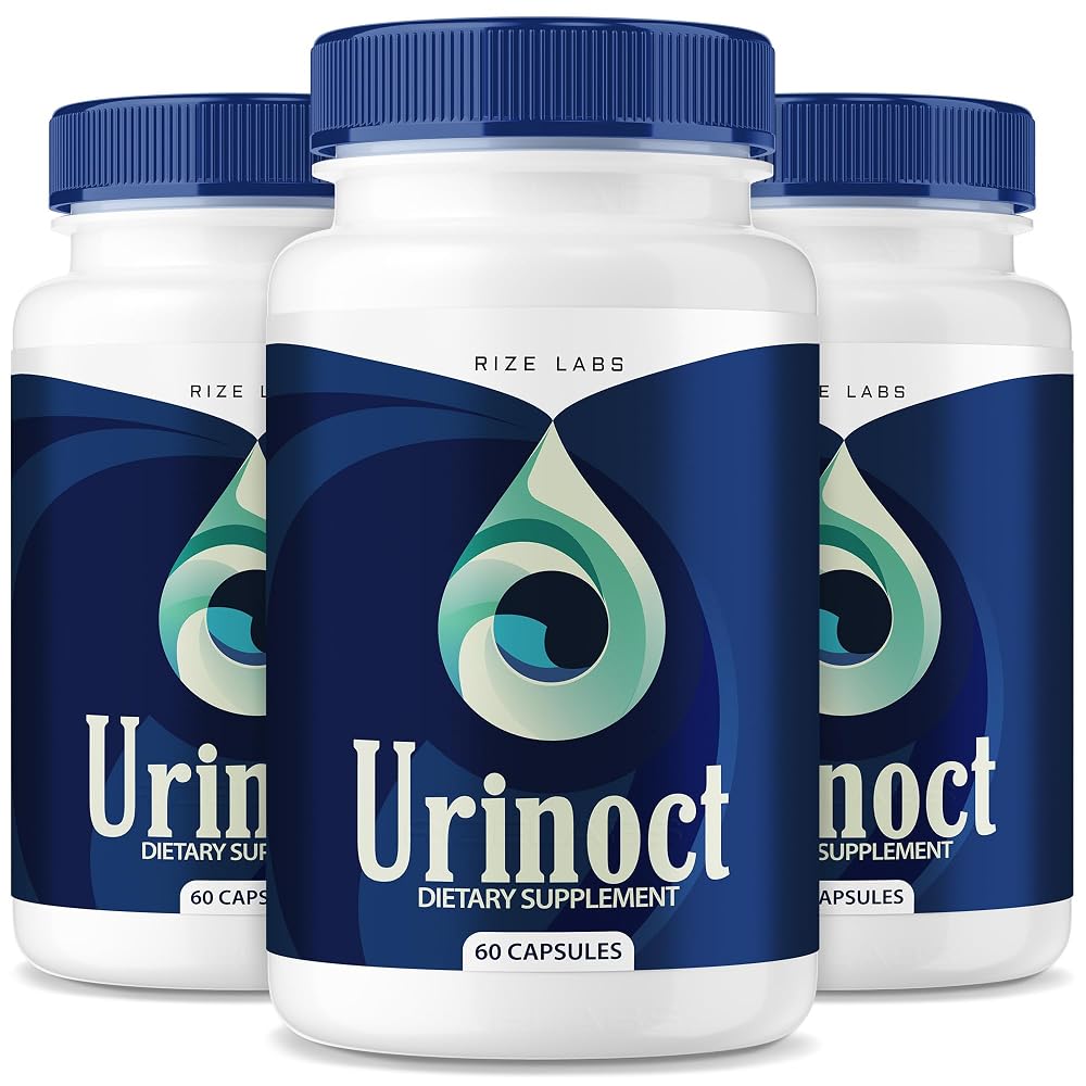 rize labs Urinoct Prostate Supplement Herbal Blend - 180 Capsules
