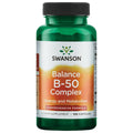 Swanson Balance B-50 High-Potency B Vitamin Complex - 100 Capsules
