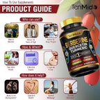 Tenmido Berberine Supplement 8-in-1 Formula - 90 Capsules - image 6