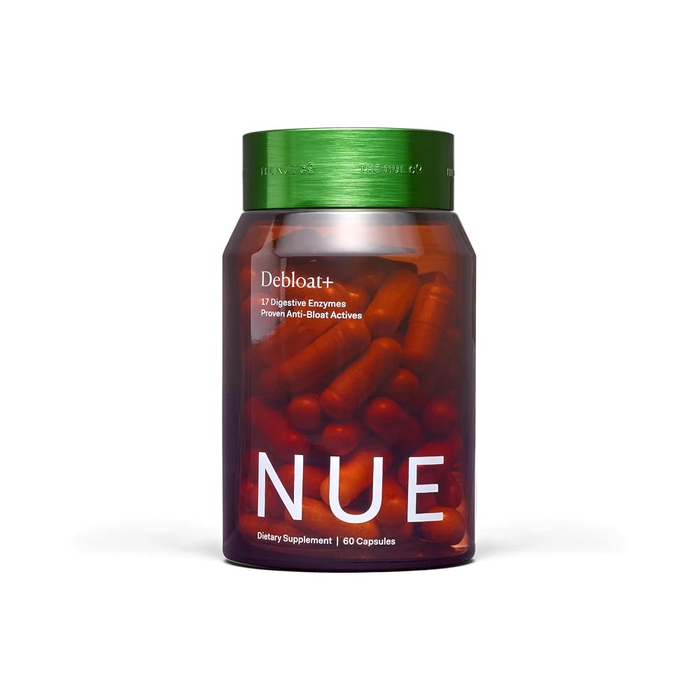 The Nue Co. Debloat+ Digestive Supplement - 60 Capsules