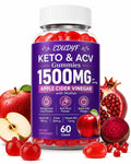 EDUDYF KETO & ACV Gummies 1500mg Apple Cider Vinegar - 60 Count