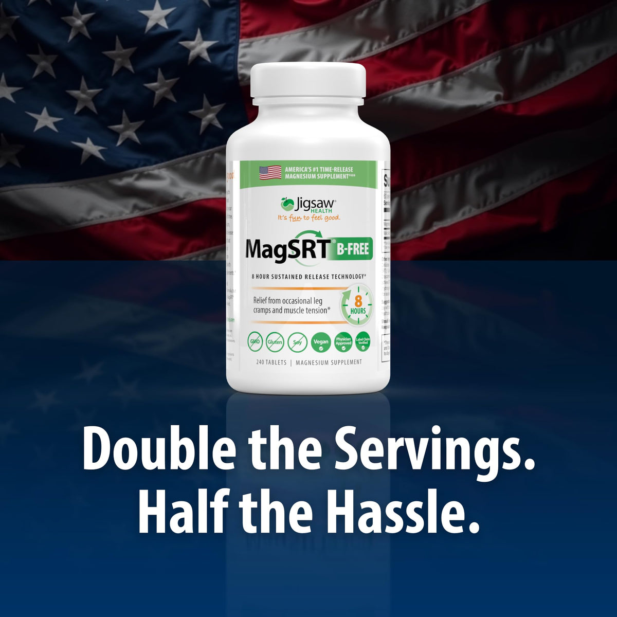 Jigsaw Health MAG SRT Magnesium Supplement