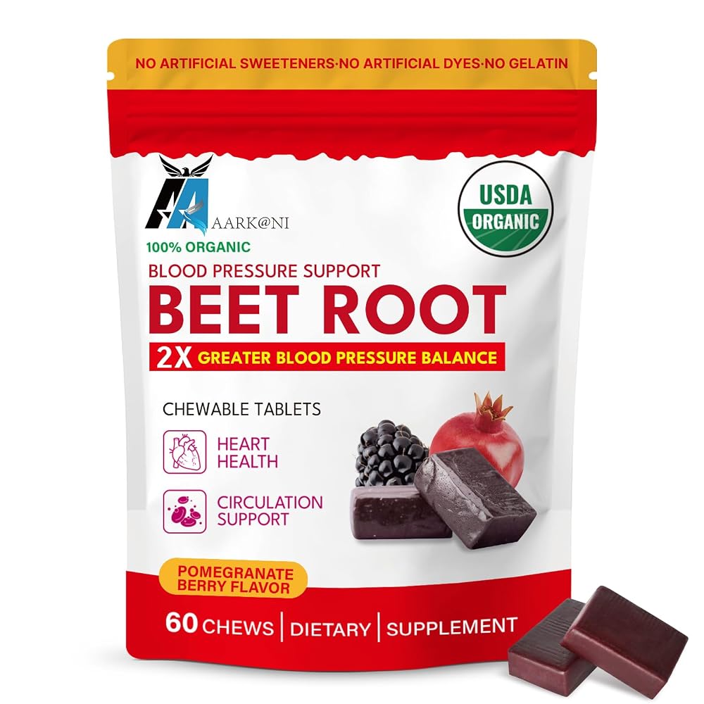 Aziz Arkani Aarkani Organic Beet Root Chewable Tablets