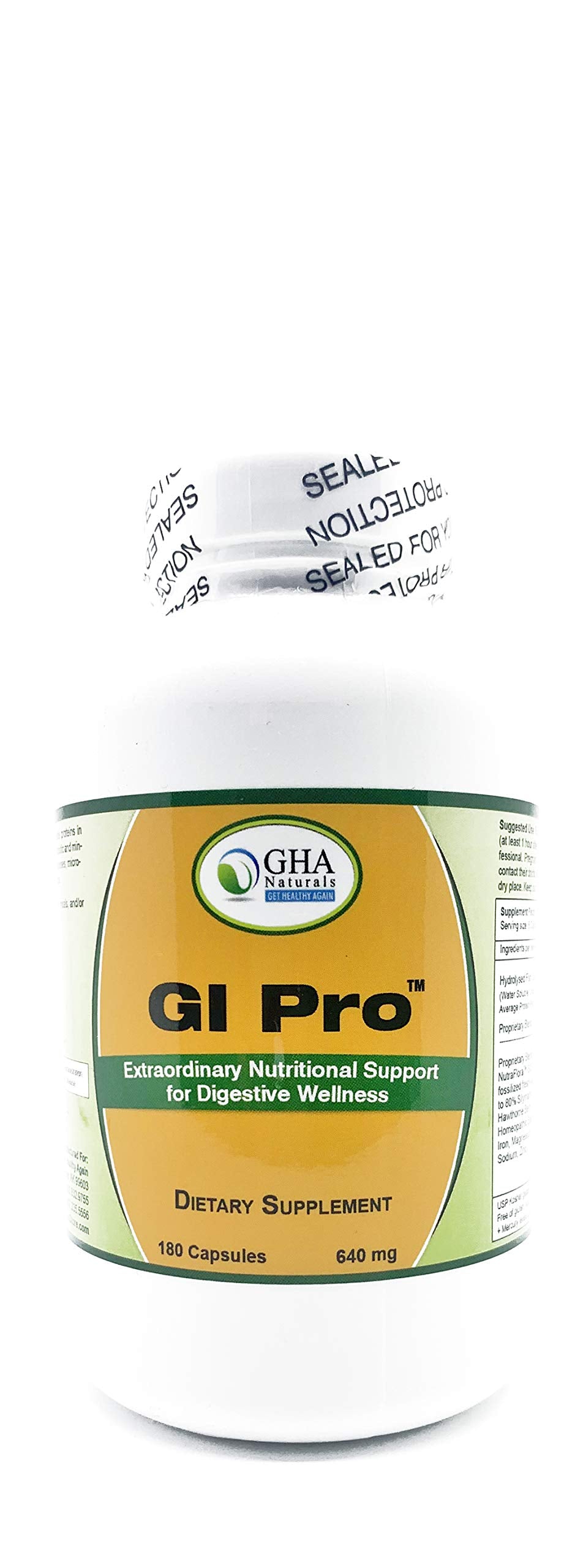 Get Healthy Again GI Pro Marine Collagen - 180 Capsules