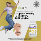 Zen Nutrients WoundVite Pre & Post Surgery Support - 60 Vegan Capsules - image 4