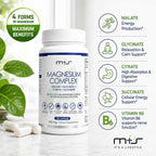 M+S Magnesium Complex 420mg with B-Vitamins - 120 Capsules - image 4