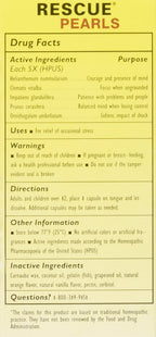 RESCUE Rescue Pearls Natural Stress Relief - 56 Capsules - image 2