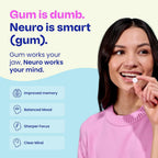 Neuro Memory & Focus Gum Peppermint Caffeine-Free - 90 Count - image 3