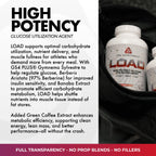 Core Nutritionals Load Glucose Utilization Agent - 180 Vegetarian Capsules - image 4