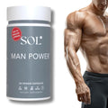 Sol Nutrition Man Power Capsules for Muscle Growth - 60 Count