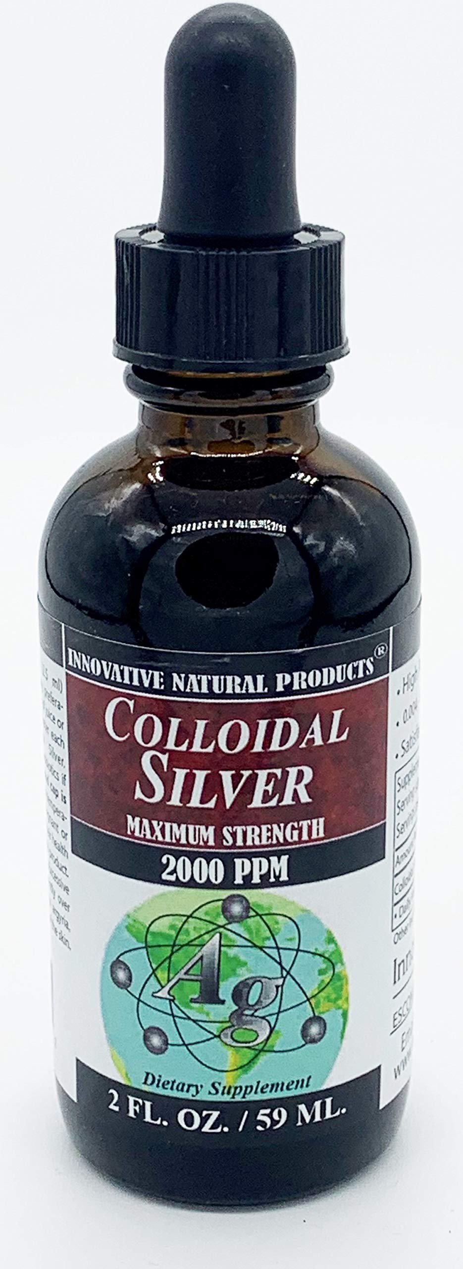 Innovative Natural Products Colloidal Silver 2000 PPM - 2 Fl Oz