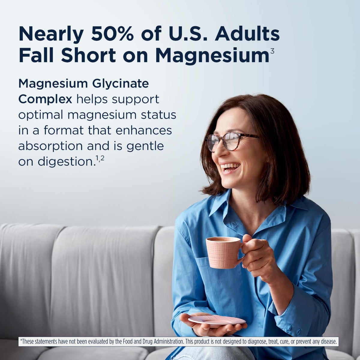 Designs for Health Magnesium Glycinate Complex - 240 Capsules - image 2