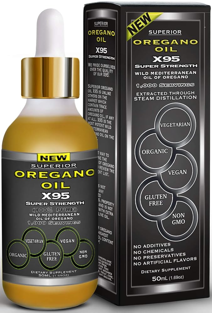SUPERIOR Fulvic Minerals and Wild Oregano Oil Drops - 2 Piece Set - image 5