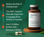 ALGAECAL Plus Calcium Supplement with D3 K2 - 120 Capsules - image 2