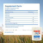 Equip Grass Fed Collagen Powder - 30 Servings - image 6