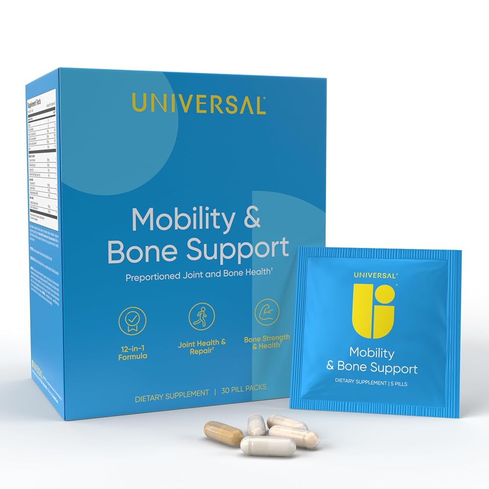 Universal U Mobility & Bone Support Daily Multivitamin - 30 Packs