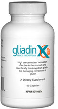 GliadinX Gluten Digestion Support Supplement - 90 Capsules