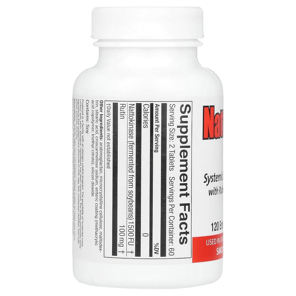 Doctors Choice Naturally Nattokinase 1500 Enzyme - 120 Tablets - image 2