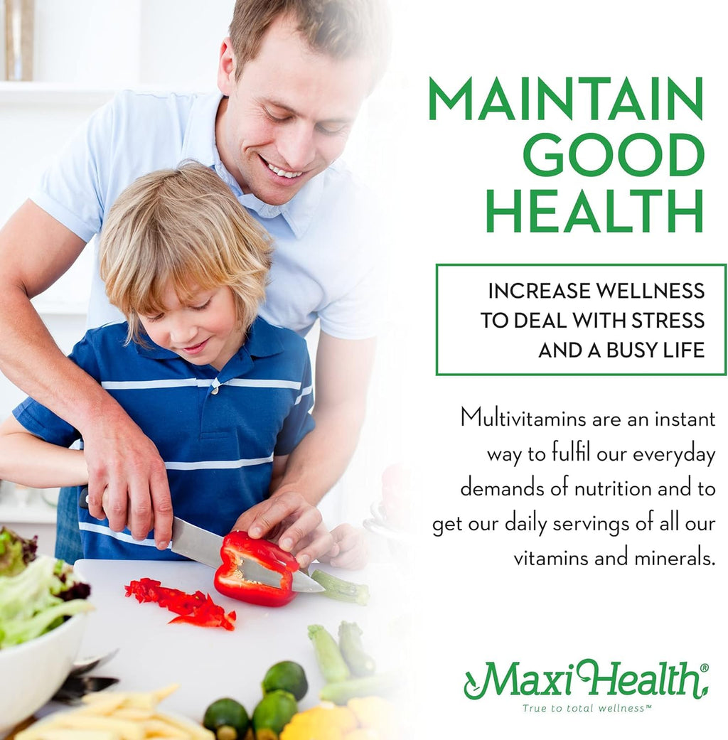 Maxi Health Chewable - Multivitamin for Men and Women - Enhanced