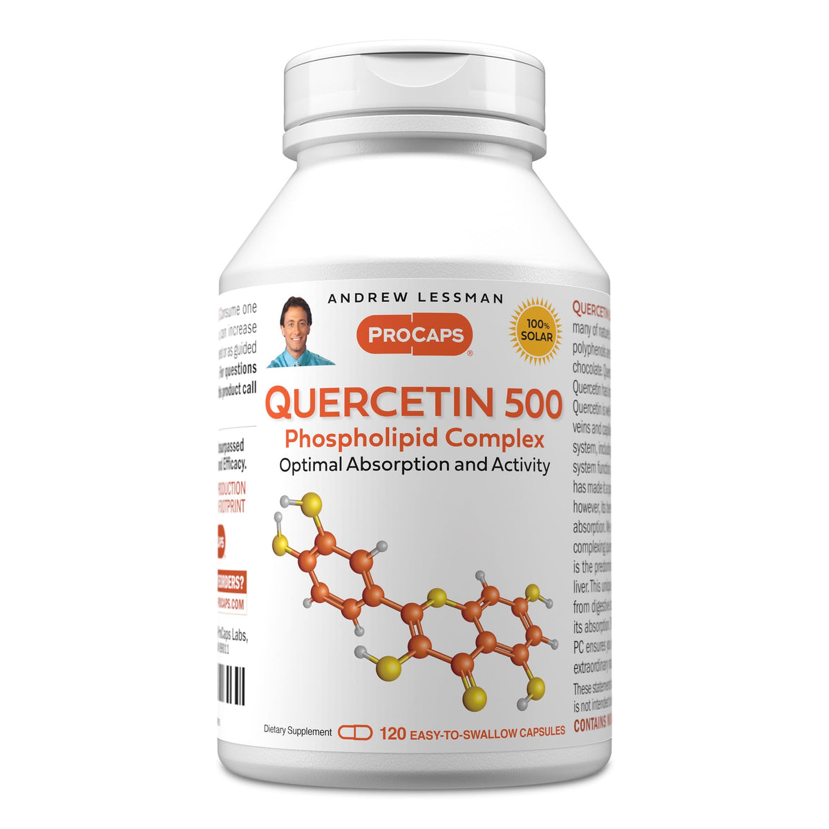ANDREW LESSMAN Quercetin 500 - Capsules - 500 mg Unique Quercetin