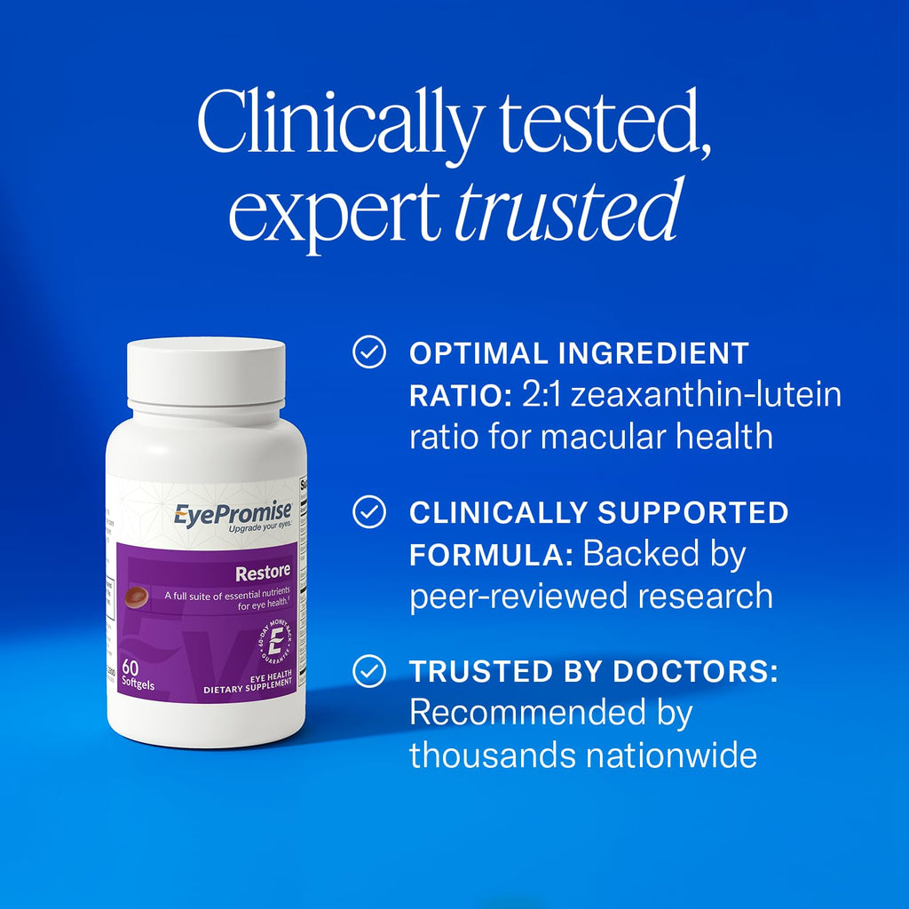 EyePromise Restore Aging Eye Health Supplements - 60 Softgels - image 5